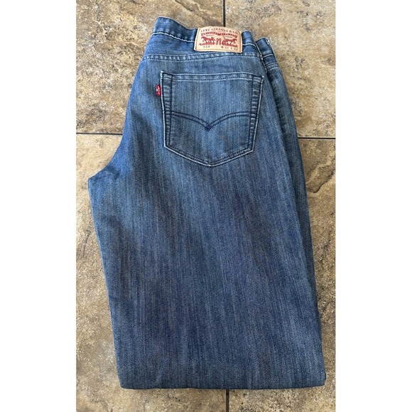 Levi's Other - Levis 514 Jeans Mens 32x32 Slim Straight Blue Denim Pants 100% Cotton
